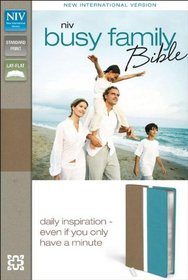 NIV Busy Family Bible: Daily Inspiration Even If You Only Have a Minute