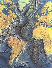 National Geographic Atlantic Ocean (NG Ocean Floor Maps)