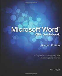 Microsoft Word VBA Guidebook