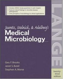 Jawetz, Melnick,  Adelberg's Medical Microbiology (LANGE Basic Science)