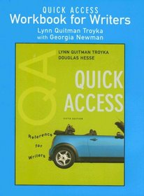 Quick Access Workbook for Writers