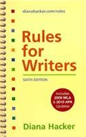 Rules for Writers 6e with 2009 MLA and 2010 APA Updates & CompClass