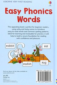 Easy Phonic Words (1.0 Very First Reading)