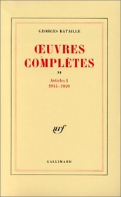 Oeuvres Completes: v.11 (French Edition) (Vol 11)