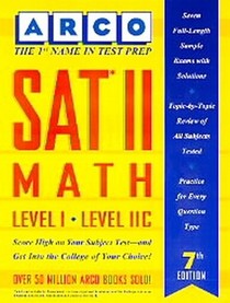 Preparation for the Sat II: Math Level Ic-IIC (Sat II Math)