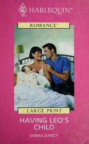 Having Leo's Child (Thorndike Large Print Harlequin Series)