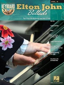 Elton John Ballads - Keyboard Play-Along Vol 9 Bk/CD (Hal Leonard Keyboard Play-Along)