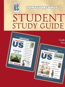 Student Study Guide to New Nation Grade 5 3E HOFUS (California edition)