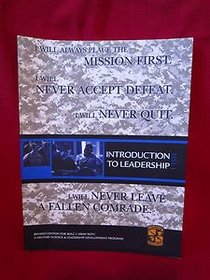 Introduction to Leadership, MSL I, Revised Edition (BOLC I: Army ROTC)