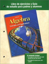 Algebra: Concepts and Applications, Spanish Parent and Student Study Guide