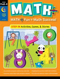Pre-K - K Step in Math+ Book