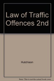 Law of Traffic Offences 2nd
