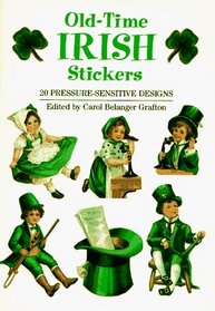 Old-Time Irish Stickers : 20 Pressure-Sensitive Designs (Pocket-Size Sticker Collections)