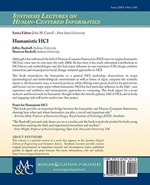 Humanistic Hci (Synthesis Lectures on Human-Centered Informatics)