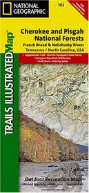 French Broad and Nolichucky Rivers, NC & TN - Trails Illustrated Map # 782