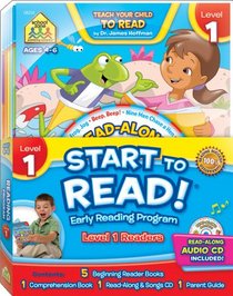 Start to Read! Level 1 Early Reading Program 6-Book Set