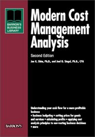 Modern Cost Management Analysis (Barron's Business Library)