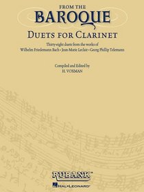 From the Baroque: Duets for Clarinet (Ensemble Collection)