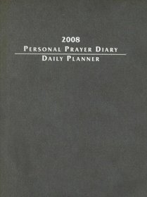 2008 Personal Prayer Diary and Daily Planner (Burgundy)