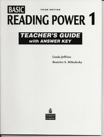 Basic Reading Power 1 Teacher's Guide with Answer Key, 3rd Edition