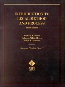 Introduction to Legal Method and Process (American Casebook Series and Other Coursebooks)