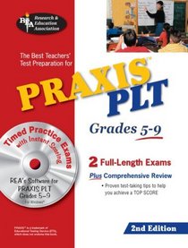 PRAXIS II PLT Grades 5-9  with TestWare (REA) (Test Preps)