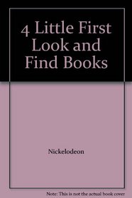 4 Little First Look and Find Books