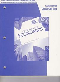 Teacher's Edition Workbook (Contemporary Economics)