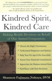 Kindred Spirit, Kindred Care: Making Health Decisions on Behalf of Our Animal Companions