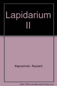Lapidarium II (Polish Edition)