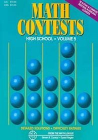 Math Contests For High School: School Years 2001-2002 Through 2005-2006 (Math Contests)