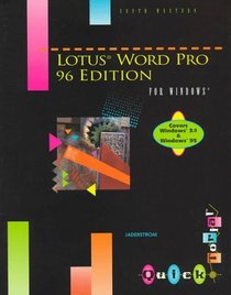 Lotus Word Pro 96 Edition: QuickTorial