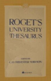 Roget's University Thesaurus