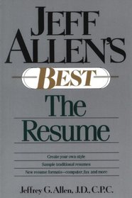 Jeff Allen's Best: The Resume