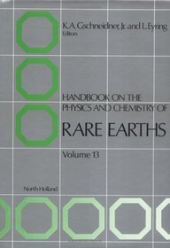 Handbook on the Physics and Chemistry of Rare Earths, Volume Volume 13