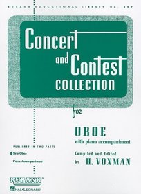 Concert and Contest Collection: Oboe - Solo Part (Rubank Solo Collection)
