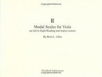 Modal Scales for Viola, an Aid to Sight Reading and Improvisation