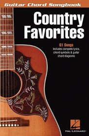 Country Favorites - Guitar Chord Sonbook (Guitar Chord Songbook)