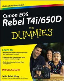 Canon EOS Rebel T4i/650D For Dummies (For Dummies (Computer/Tech))