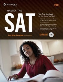 Master the SAT 2013 (w/CD)