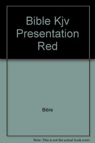 Bible Kjv Presentation Red