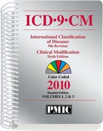 ICD-9-CM 2010 Hospital Edition, Spiral Volumes 1, 2 & 3 (Icd-9-Cm (Hospitals))