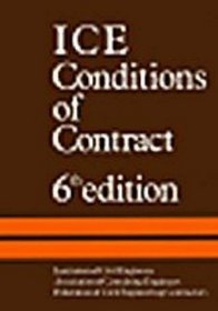 ICE Conditions of Contract, 6th edition