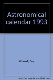 Astronomical calendar 1993
