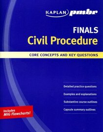 Kaplan PMBR Finals: Civil Procedure: Core Concepts and Key Questions (Kaplan Pmbr Finals)