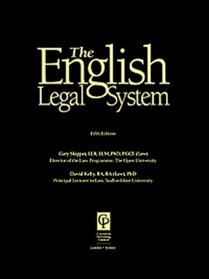 English Legal System, 5th Edition
