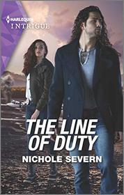 The Line of Duty (Blackhawk Security, Bk 6) (Harlequin Intrigue, No 1955)