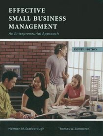 Effective Small Business Management: An Entrepreneurial Approach with Workbook and Free Web Access