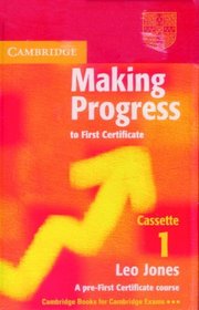 Making Progress to First Certificate Audio Cassette Set (2 Cassettes) (Cambridge Books for Cambridge Exams)