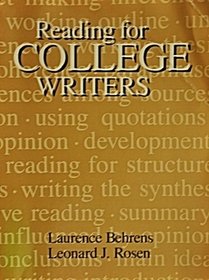 Reading for college writers